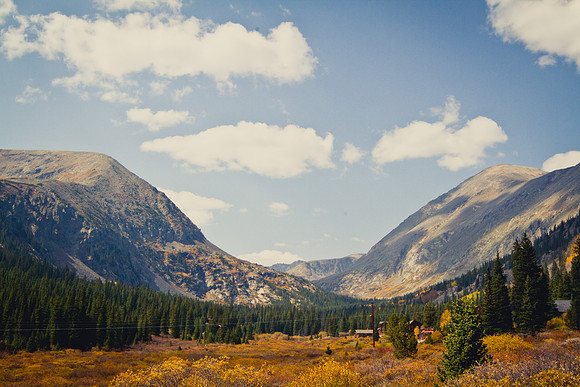 Between Breckenridge and Vail